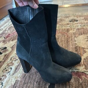 Black ugg booties